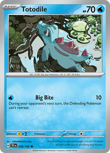 Totodile 39, Temporal Forces