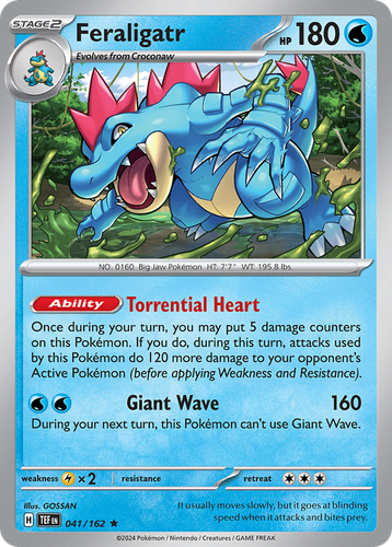 Feraligatr 41, Temporal Forces