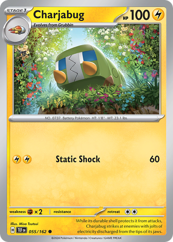 Charjabug #55 from Temporal Forces - Common - Illustrated by Misa Tsutsui