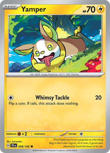 Yamper 58, Temporal Forces