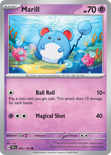 Marill 64, Temporal Forces