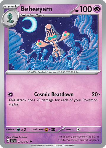 Beheeyem 74, Temporal Forces