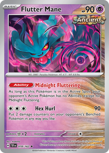 Flutter Mane 78, Temporal Forces