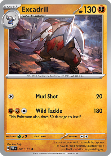Excadrill 86, Temporal Forces