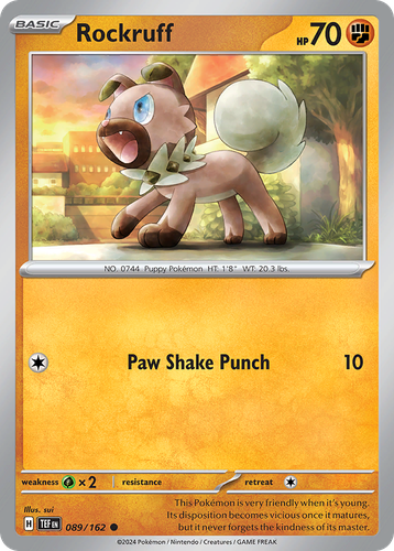 Rockruff 89, Temporal Forces