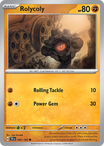 Rolycoly 93, Temporal Forces