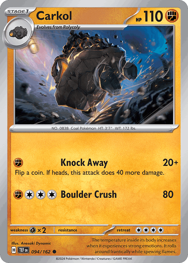Carkol #94 from Temporal Forces - Common - Illustrated by Anesaki Dynamic