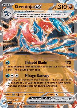 Greninja ex 106, Twilight Masquerade