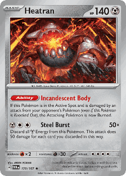 Heatran 123, Twilight Masquerade