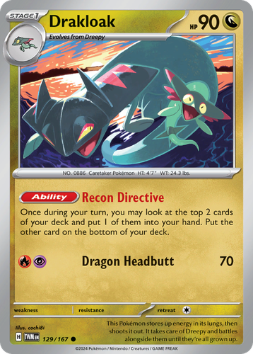 Drakloak 129, Twilight Masquerade