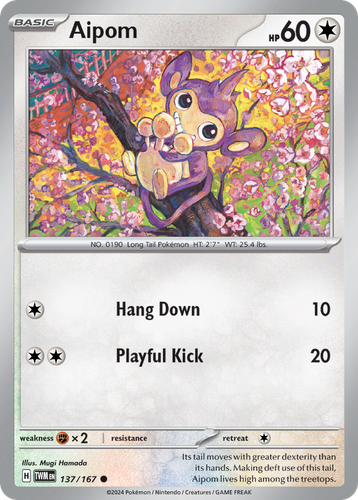 Aipom 137, Twilight Masquerade