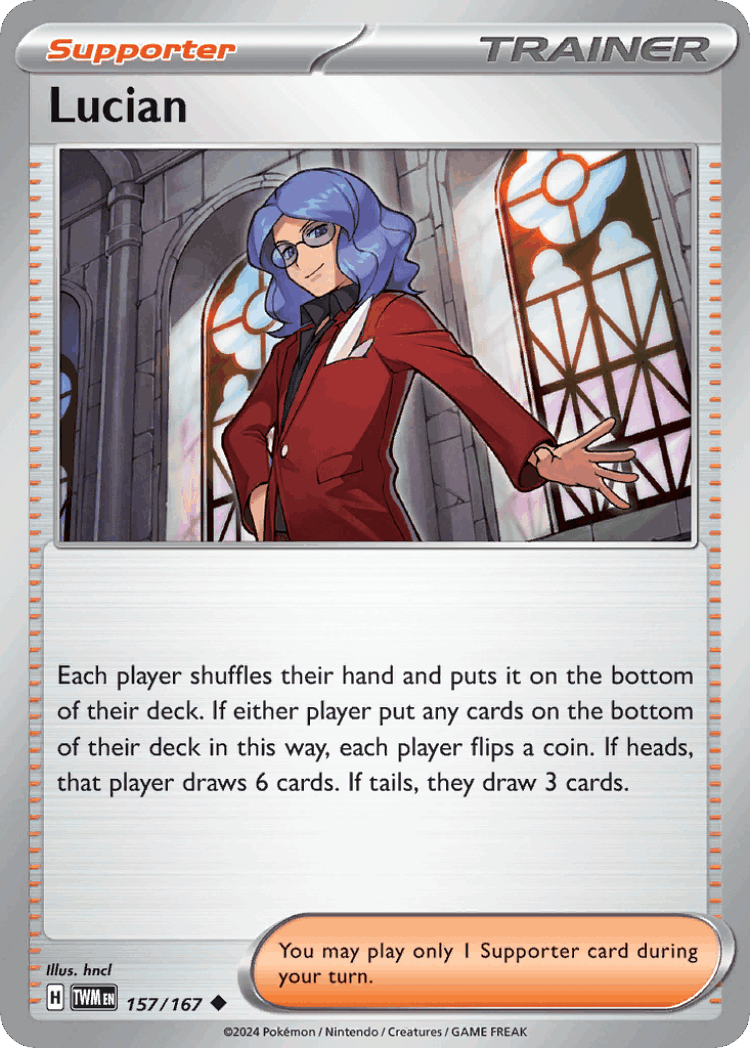 Lucian #157 from Twilight Masquerade - Uncommon - Illustrated by hncl