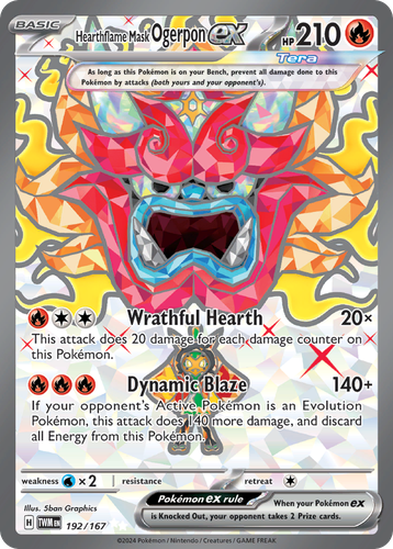 Hearthflame Mask Ogerpon ex 192, Twilight Masquerade