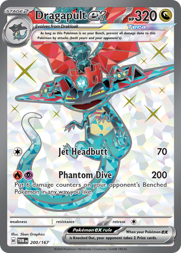 Dragapult ex 200, Twilight Masquerade