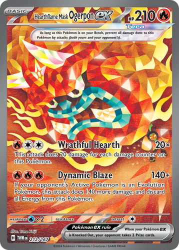 Hearthflame Mask Ogerpon ex 212, Twilight Masquerade