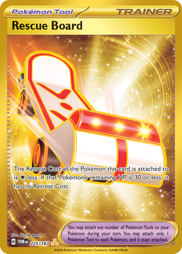 Rescue Board #225 from Twilight Masquerade - Hyper Rare - Illustrated by Toyste Beach