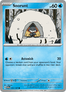 Snorunt 51, Twilight Masquerade