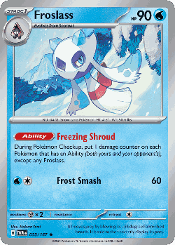 Froslass 53, Twilight Masquerade