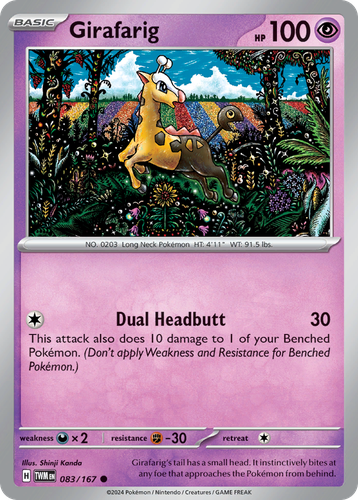 Girafarig 83, Twilight Masquerade