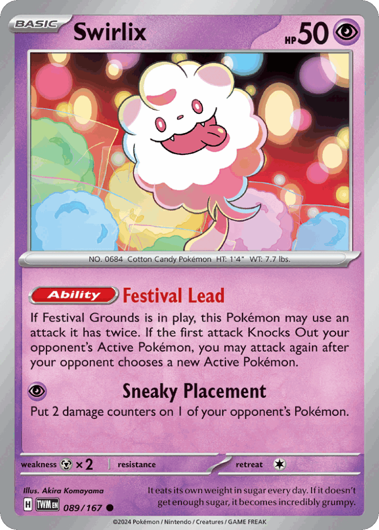 Swirlix #89 from Twilight Masquerade - Common - Illustrated by Akira Komayama