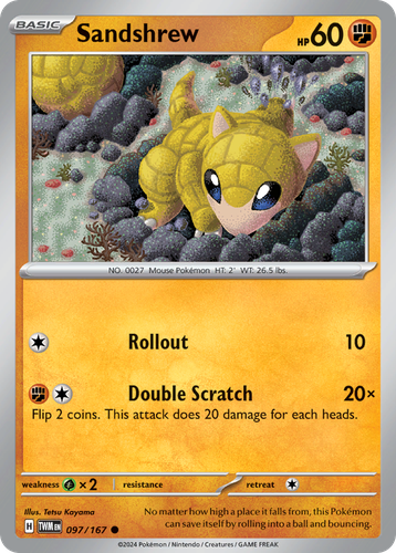 Sandshrew 97, Twilight Masquerade