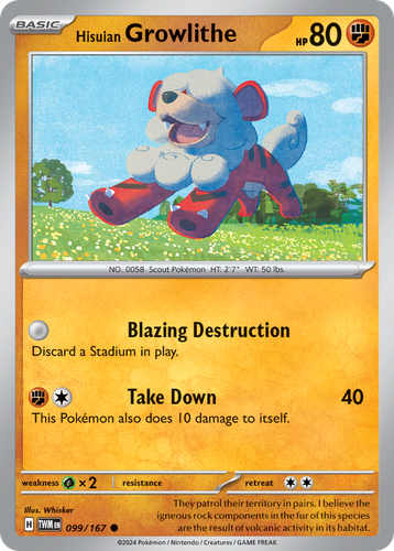 Hisuian Growlithe 99, Twilight Masquerade