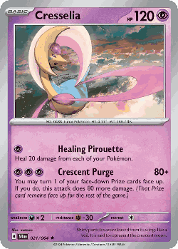 Cresselia Pokémon TCG card art
