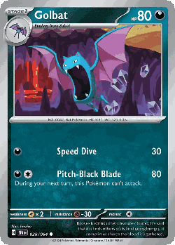 Golbat 28, Shrouded Fable