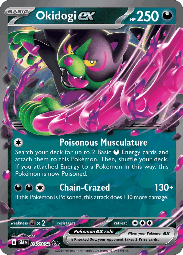 Okidogi ex #36 from Shrouded Fable - Double Rare - Illustrated by takuyoa