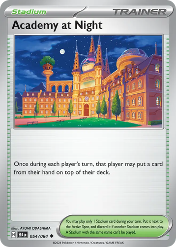 Academy at Night 54, Shrouded Fable