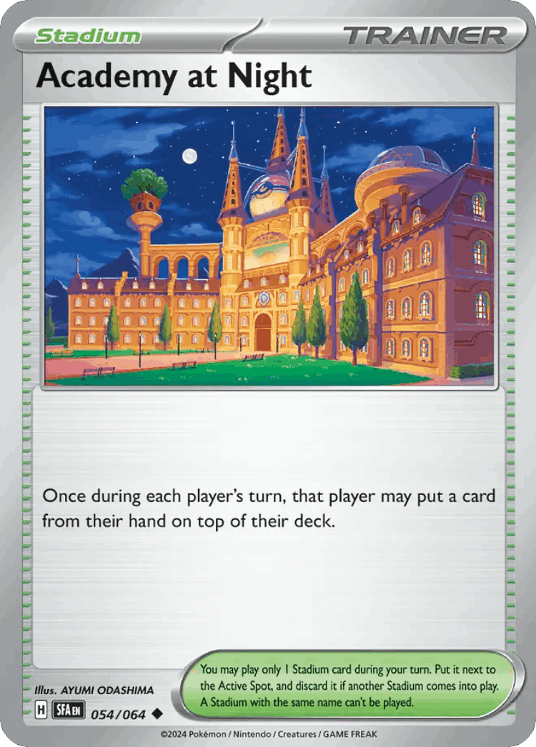 Academy at Night #54 from Shrouded Fable - Uncommon - Illustrated by AYUMI ODASHIMA