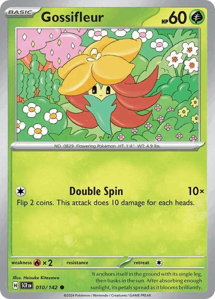 Gossifleur #10 from Stellar Crown - Common - Illustrated by Heisuke Kitazawa