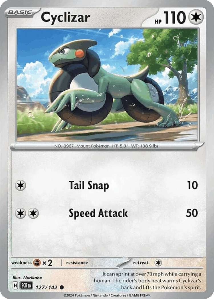 Cyclizar #127 from Stellar Crown - Common - Illustrated by Nurikabe