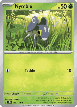 Nymble Pokémon TCG card art