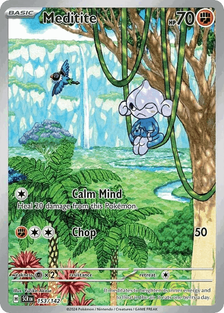 Meditite #153 from Stellar Crown - Illustration Rare - Illustrated by Yuriko Akase