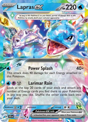 Lapras ex 32, Stellar Crown