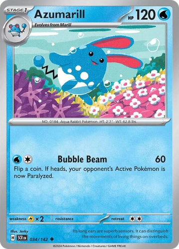 Azumarill 34, Stellar Crown