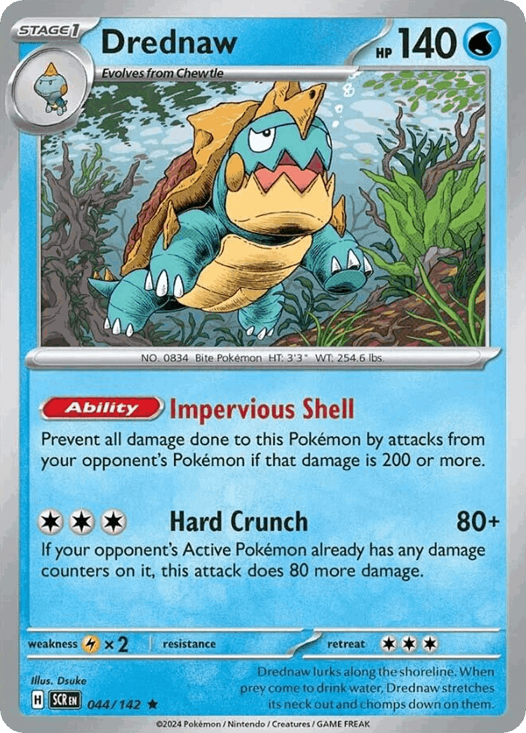 Drednaw #44 from Stellar Crown - Rare - Illustrated by Dsuke