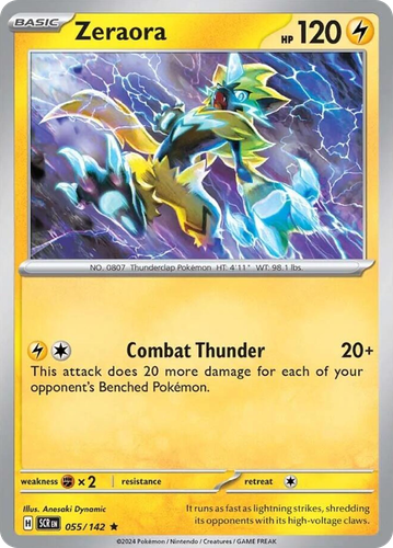 Zeraora 55, Stellar Crown