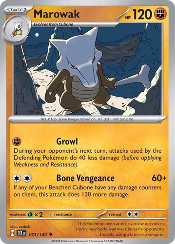 Marowak 73, Stellar Crown