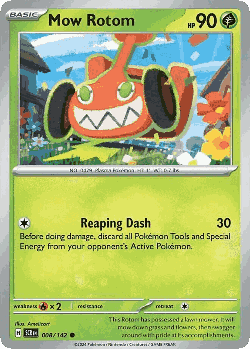 Mow Rotom Pokémon TCG card art