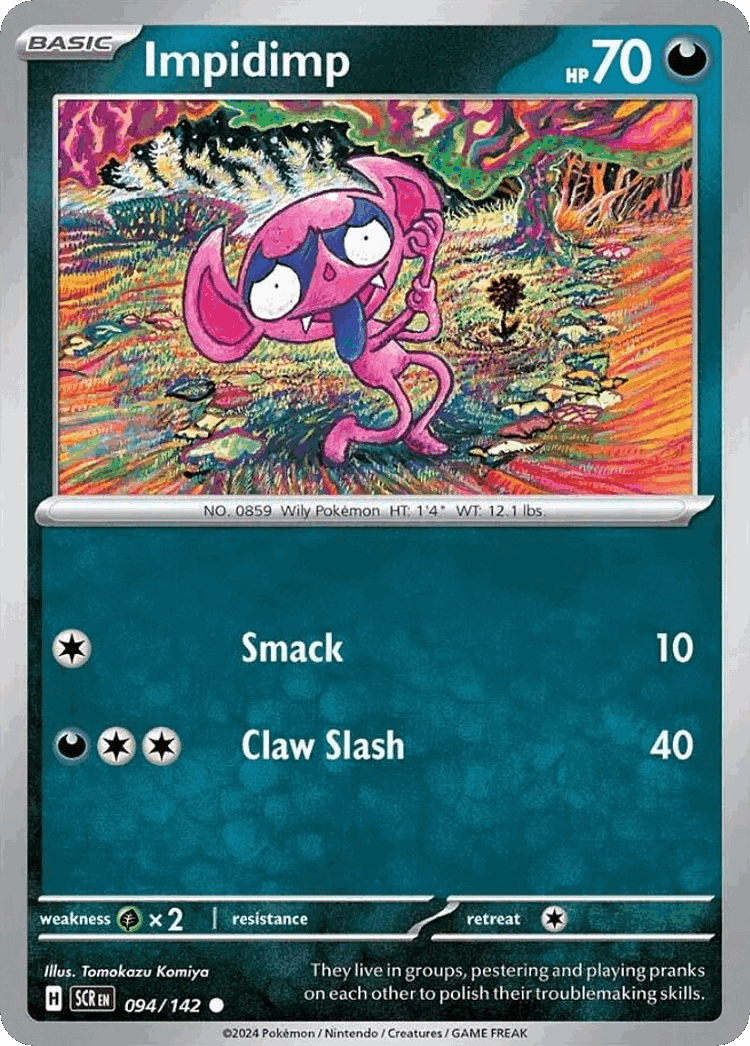 Impidimp #94 from Stellar Crown - Common - Illustrated by Tomokazu Komiya