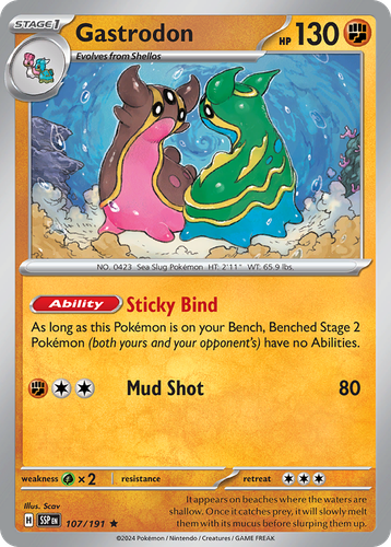 Gastrodon 107, Surging Sparks