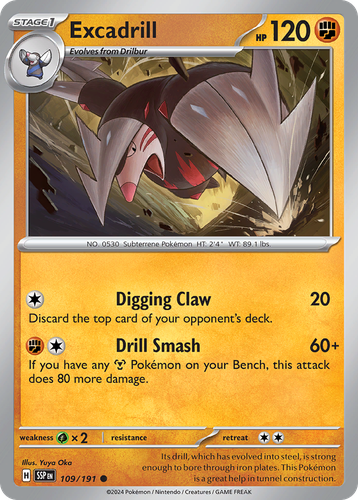 Excadrill 109, Surging Sparks