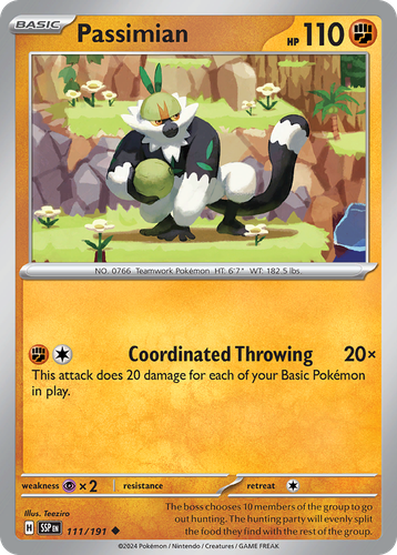 Passimian 111, Surging Sparks