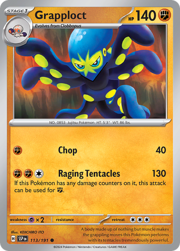Grapploct 113, Surging Sparks