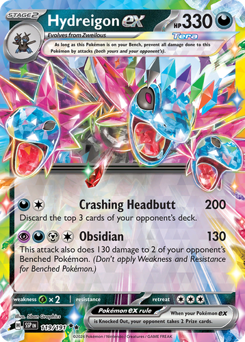 Hydreigon ex 119, Surging Sparks