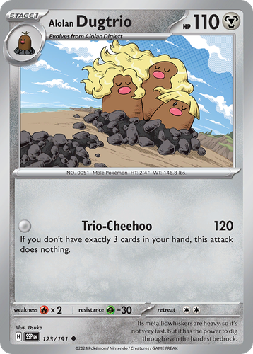 Alolan Dugtrio 123, Surging Sparks
