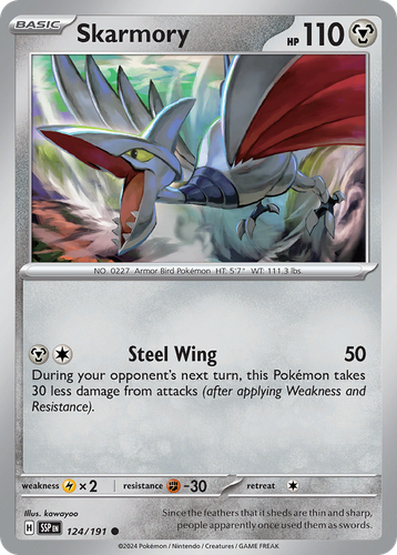 Skarmory 124, Surging Sparks