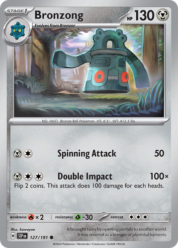 Bronzong 127, Surging Sparks